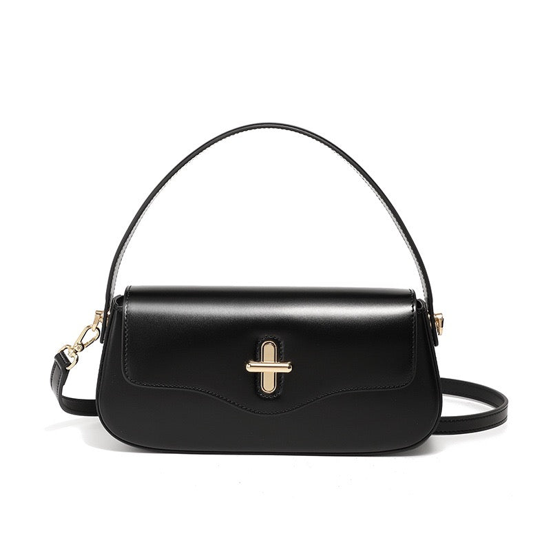 Bolsa Baguette Lara em Couro - vista principal