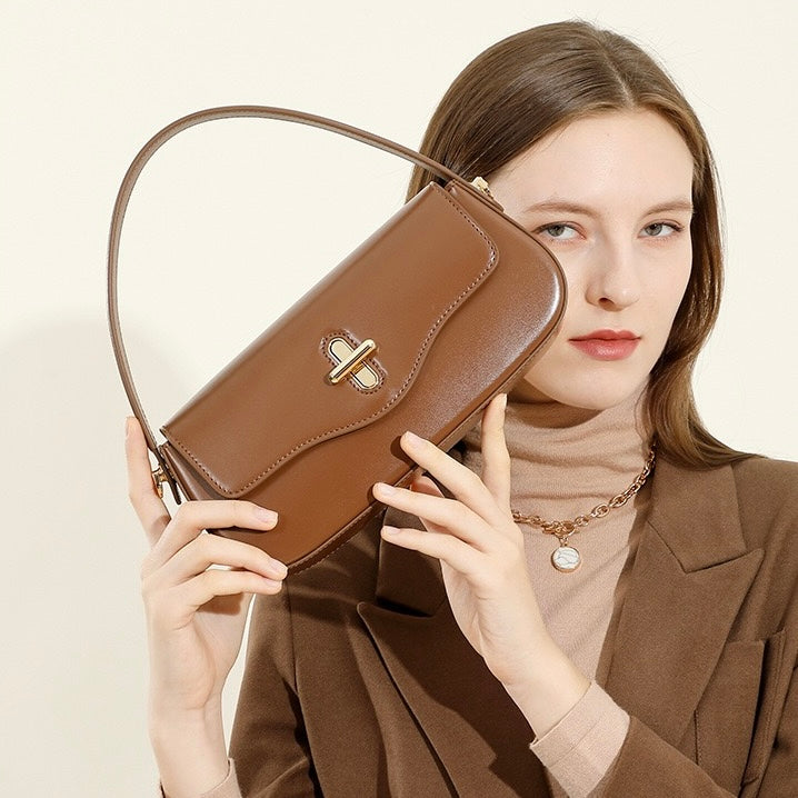 Bolsa Baguette Lara em Couro - imagem 16