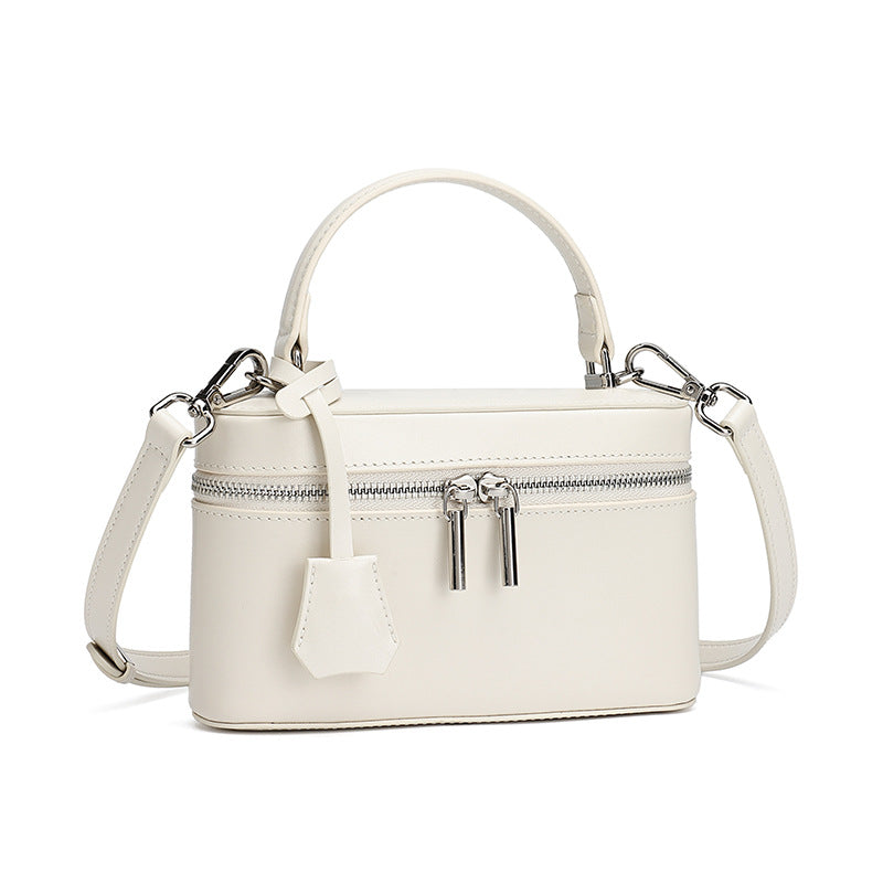 Bolsa Clutch Milano em Couro - detalhe frontal
