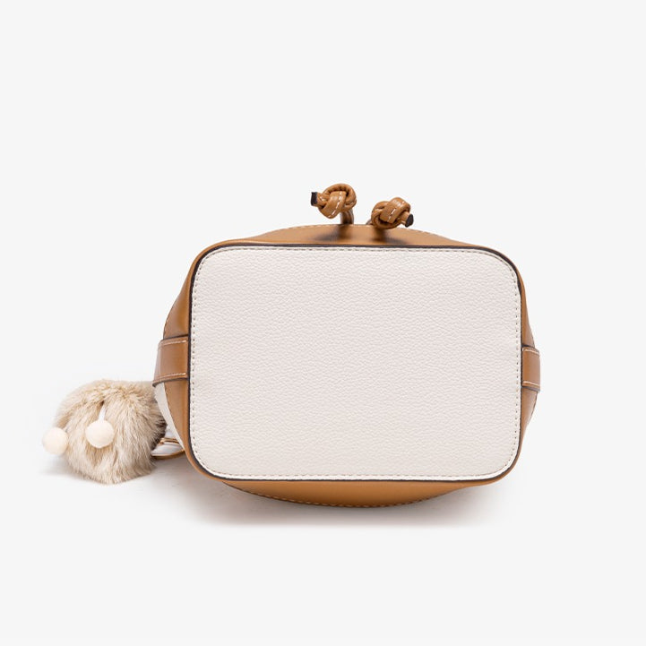Bolsa Bucket Xadrez Vintage com Charm - imagem 11