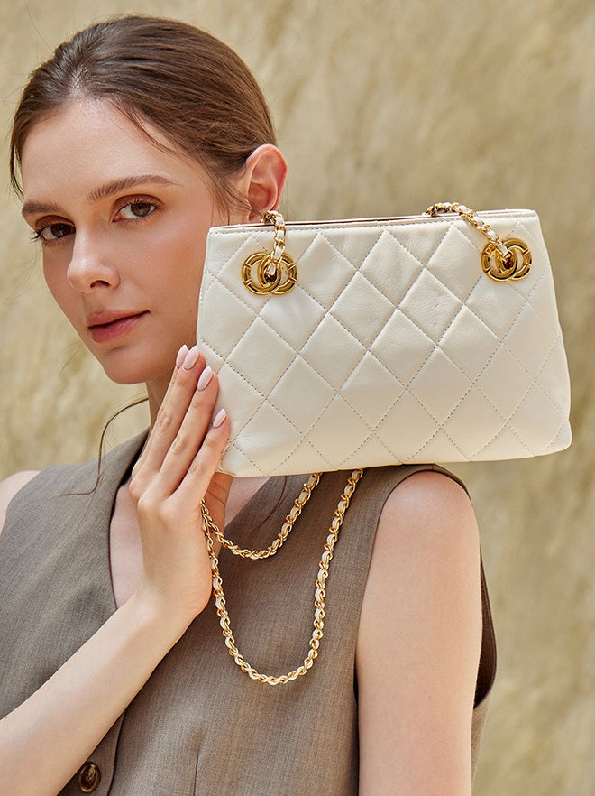 Bolsa Mini Tote Matelassê em Couro - imagem 22
