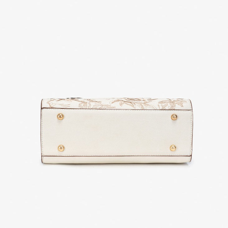 Bolsa Floral Retrô em Couro Vegano imagem 10