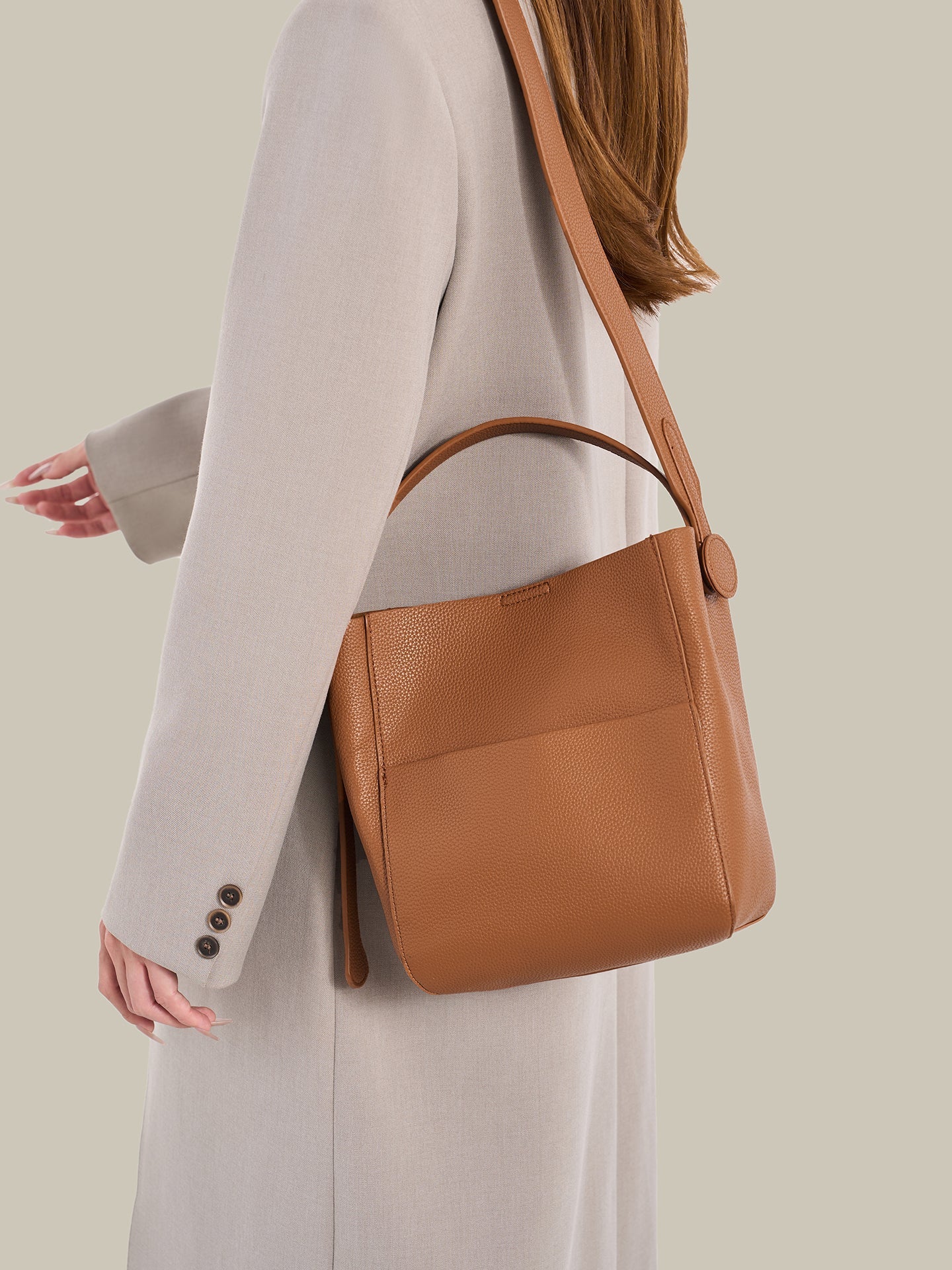 Bolsa Bucket Texturizada Macia - imagem 20