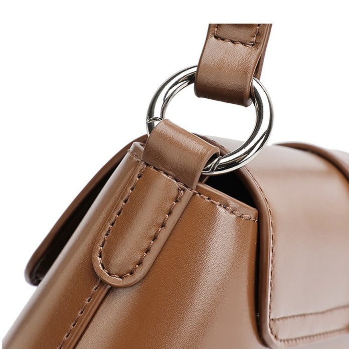 Bolsa Baguette Retrô em Couro - imagem 63