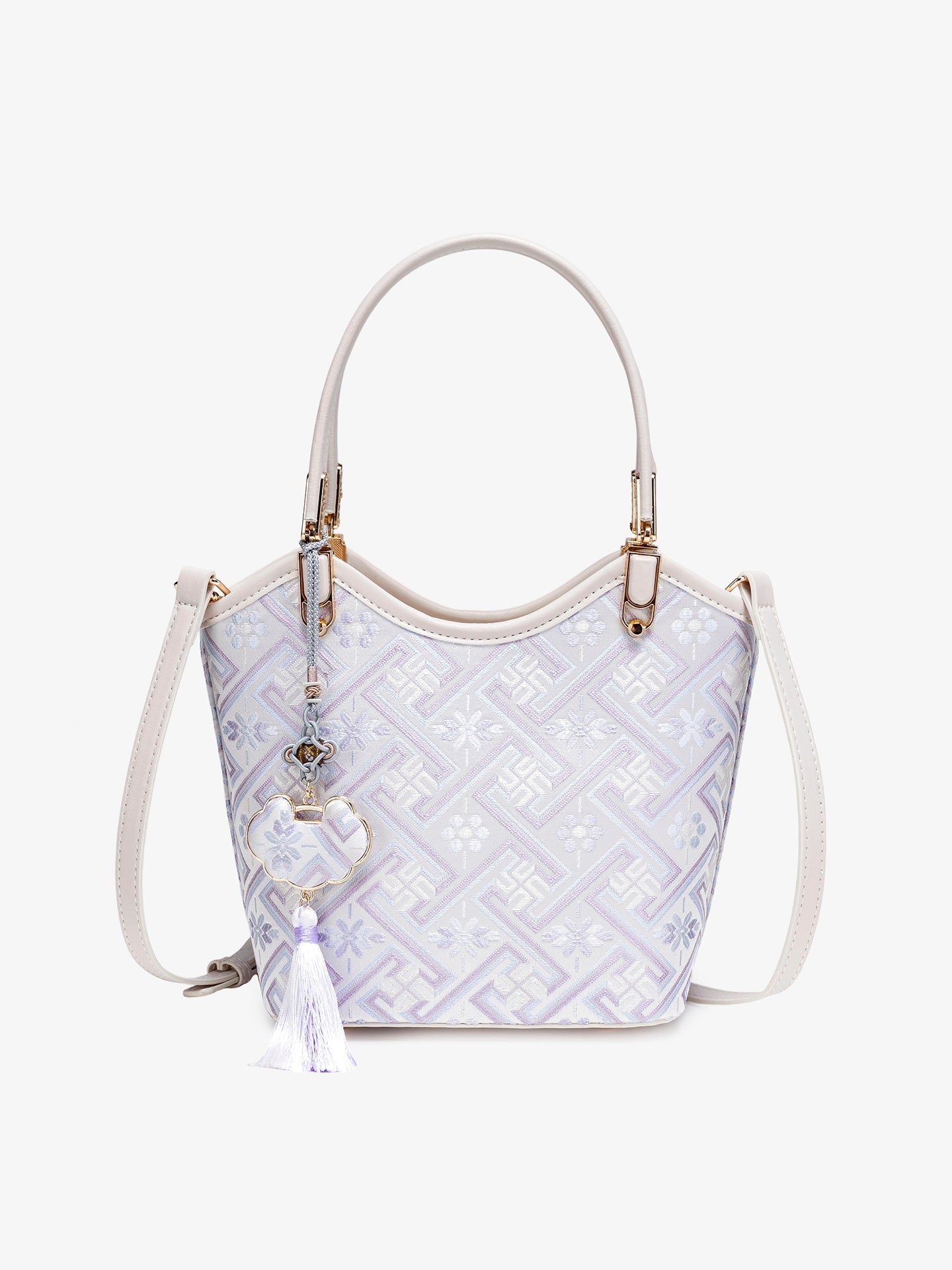 Bolsa Bucket Brocado Opulência - vista principal