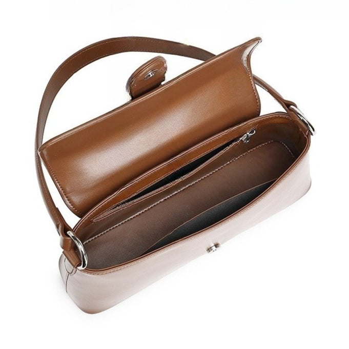 Bolsa Baguette Retrô em Couro - imagem 59