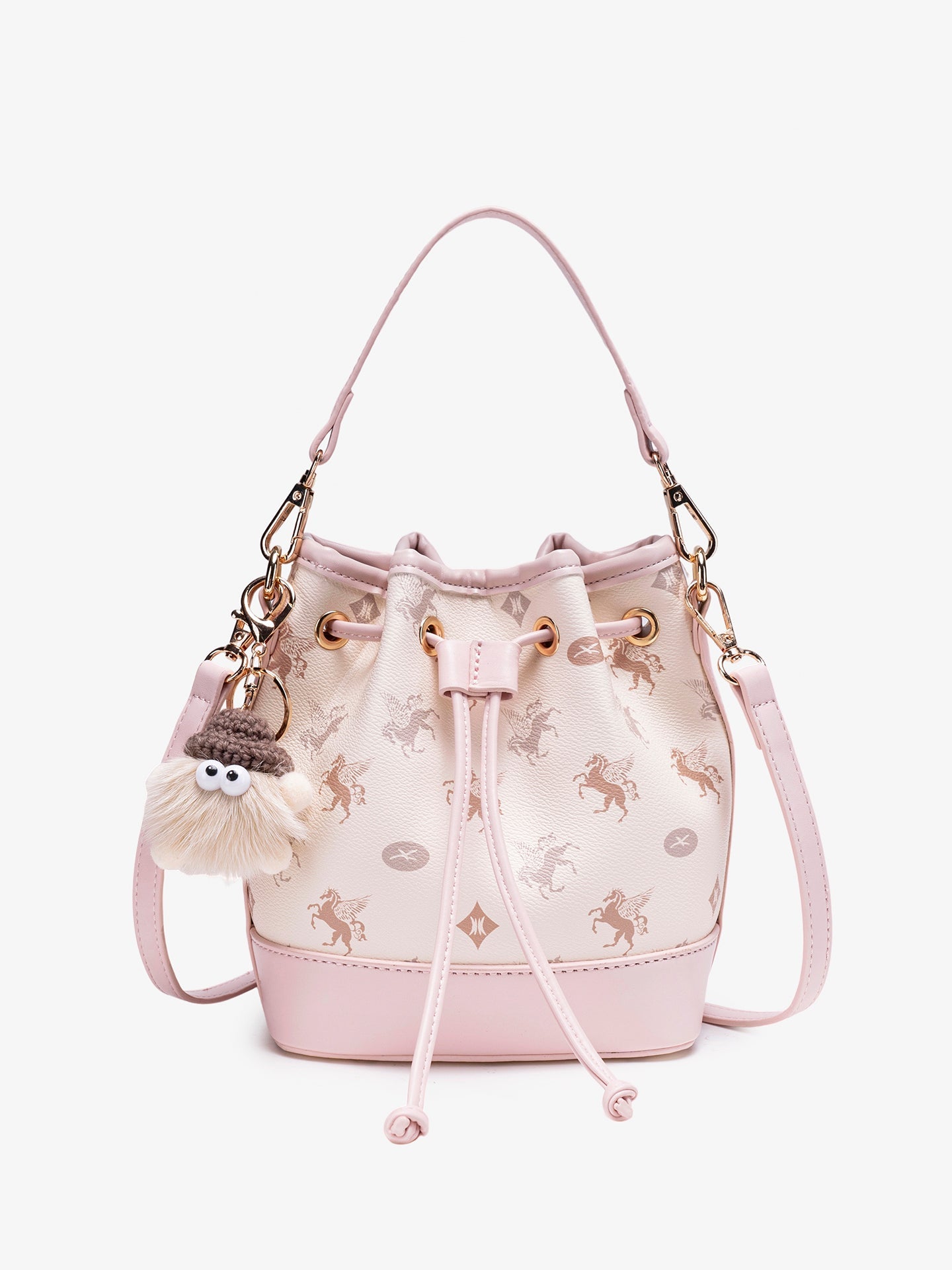 Bolsa Bucket Pegasus com Charm - vista principal