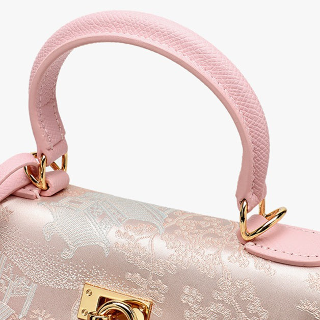 Bolsa Kelly Oriental em Couro com Charm - imagem 26