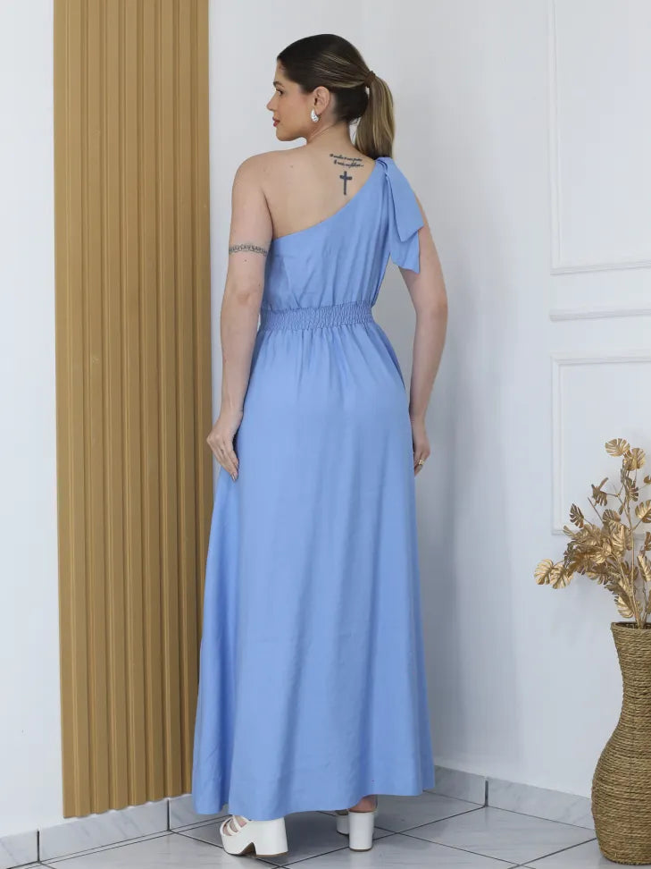 Vestido Milena vista lateral - Vestido Feminino Vevyni