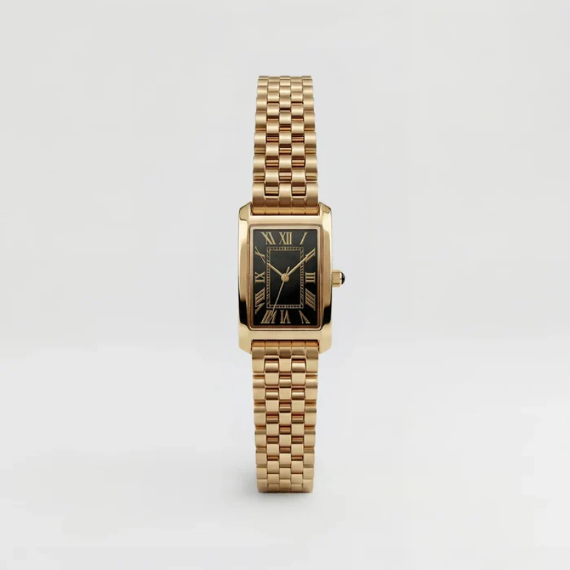 Relógio Margot Vintage - Dourado Noir